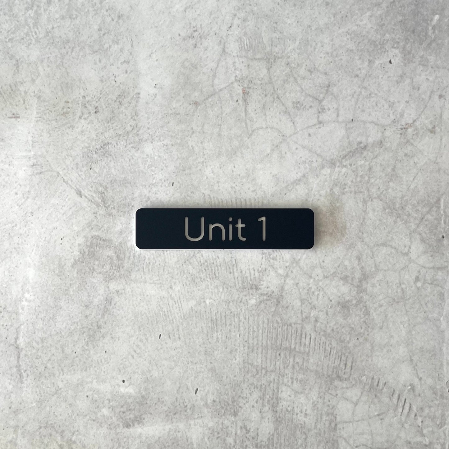 Custom Text Signage - Round Corners - Double Layer - All Sizes