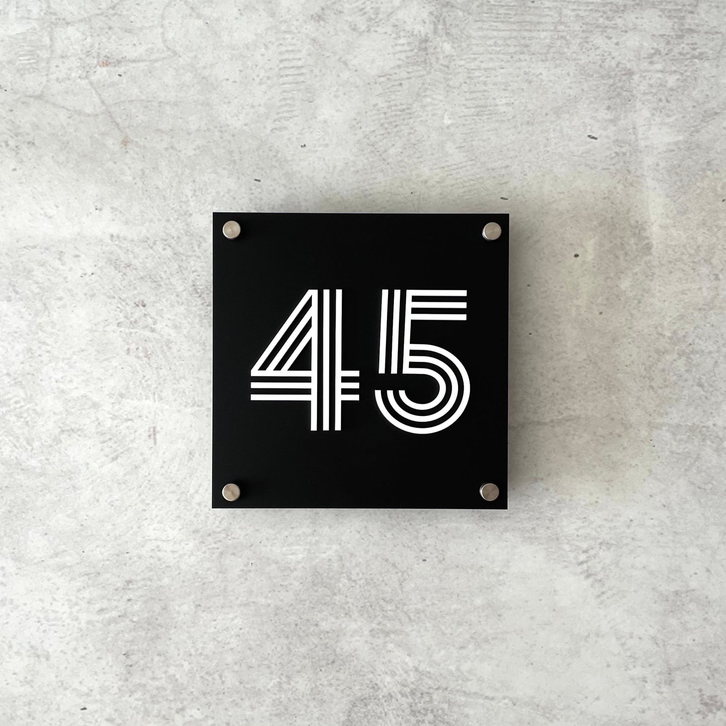 House Number - 3D Raised - All Sizes