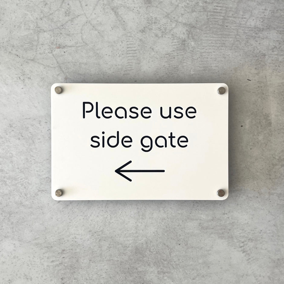 Custom Acrylic Signs - Custom Text Signs | Beam Studio