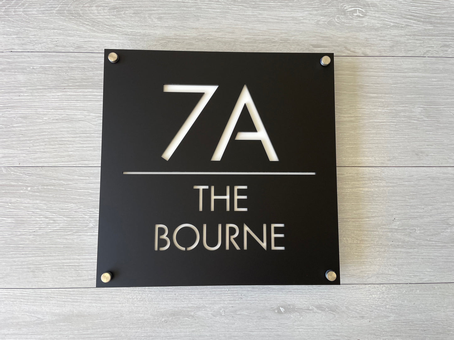 Personalised House Number - Square 30cm