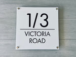 Personalised House Number - Edge - Square 30cm