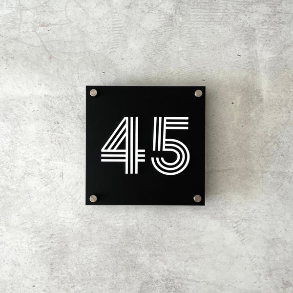 House Numbers - 3D Raised - All Sizes – Beam Studio