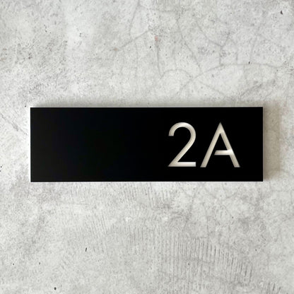 House Numbers - Double Layer - Rectangle
