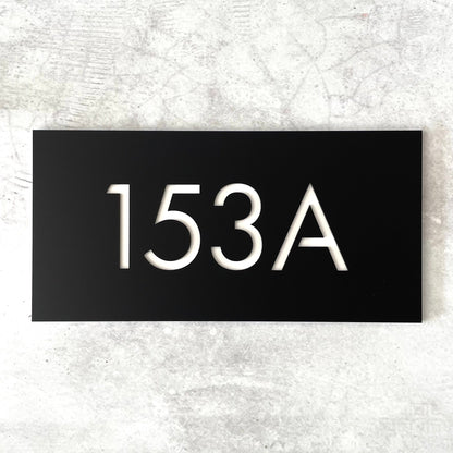 House Numbers - Double Layer - Rectangle