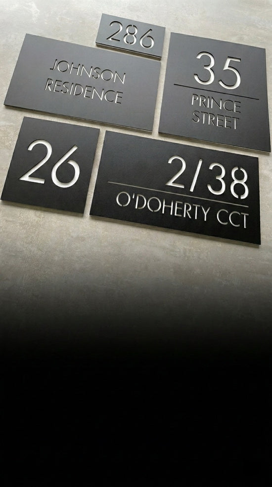 Home Signage – Custom House Signs | Beam Studio