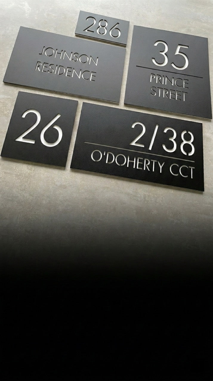Home Signage – Custom House Signs | Beam Studio