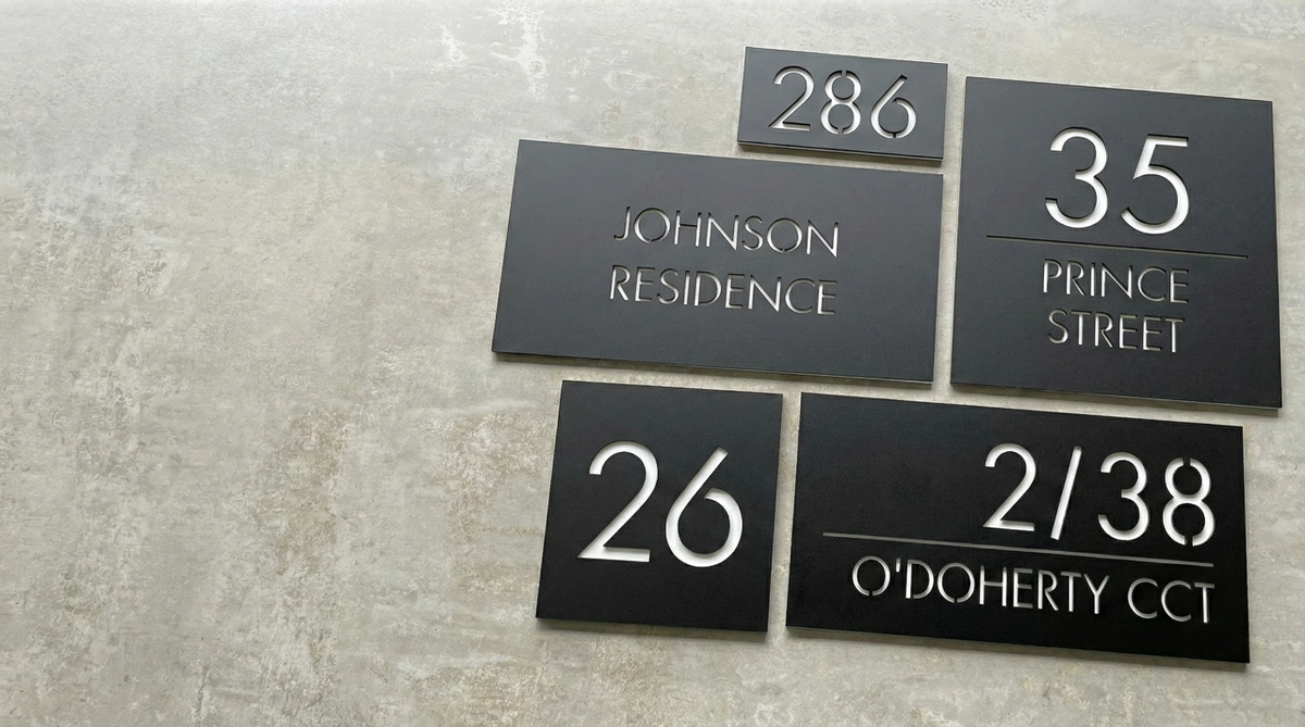 Home Signage – Custom House Signs | Beam Studio
