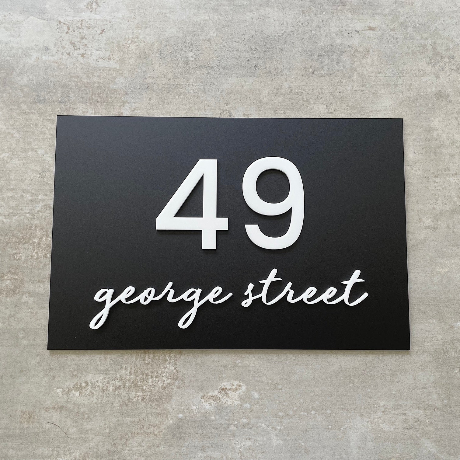 House numbers: easy installation & fast shipping | Beam Studio